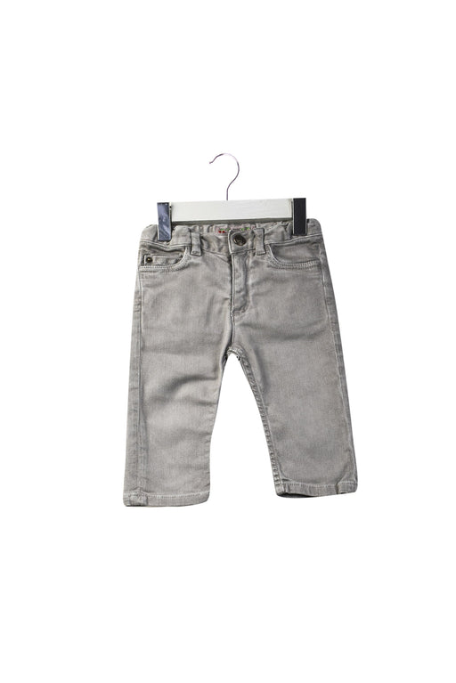 A Grey Jeans from Bonpoint in size 3-6M for girl. (Front View)