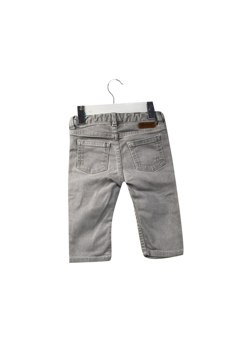 A Grey Jeans from Bonpoint in size 3-6M for girl. (Back View)