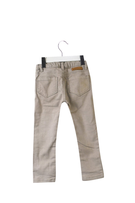 A Beige Jeans from Arsène et les pipelettes in size 3T for girl. (Back View)