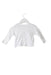 A White Long Sleeve Tops from The Little White Company in size 0-3M for neutral. (Back View)