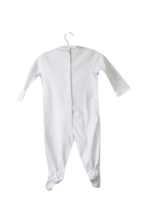A White Long Sleeve Jumpsuits from Chicco in size 0-3M for neutral. (Back View)
