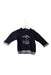 A Navy Crewneck Sweatshirts from Petit Bateau in size 6-12M for boy. (Front View)