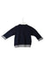 A Navy Crewneck Sweatshirts from Petit Bateau in size 6-12M for boy. (Back View)