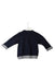 A Navy Crewneck Sweatshirts from Petit Bateau in size 6-12M for boy. (Back View)