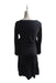 A Black Long Sleeve Dresses from Seraphine in size S for maternity. (Back View)