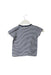 A Navy Short Sleeve Tops from Cyrillus in size 3-6M for boy. (Back View)