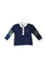 A Navy Long Sleeve Polos from Tartine et Chocolat in size 3-6M for boy. (Front View)