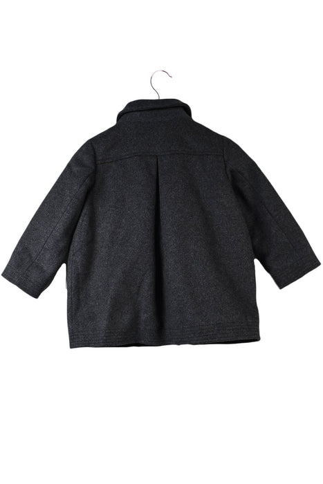 A Grey Coats from Bonpoint in size 3T for girl. (Back View)