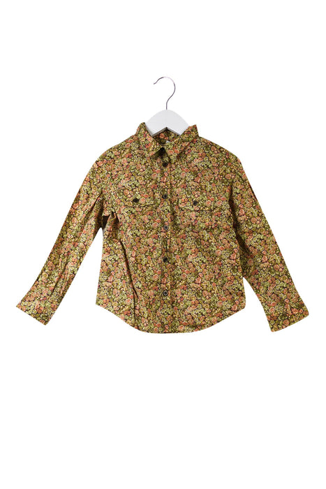 A Multicolour Long Sleeve Tops from Bonpoint in size 4T for girl. (Front View)