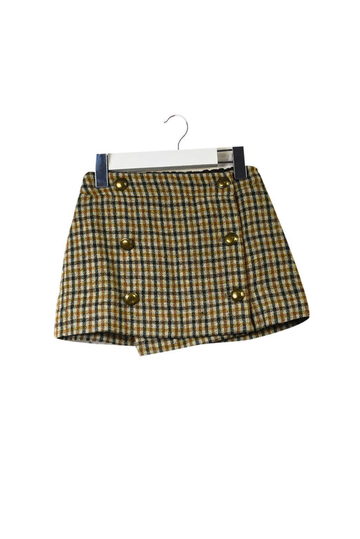 A Brown Short Skirts from Bonpoint in size 4T for girl. (Front View)
