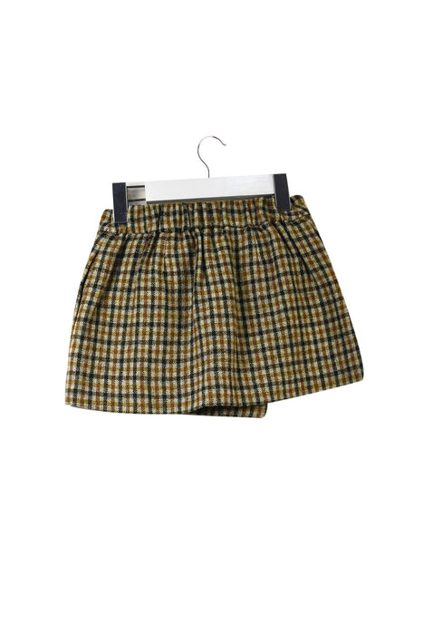 A Brown Short Skirts from Bonpoint in size 4T for girl. (Back View)