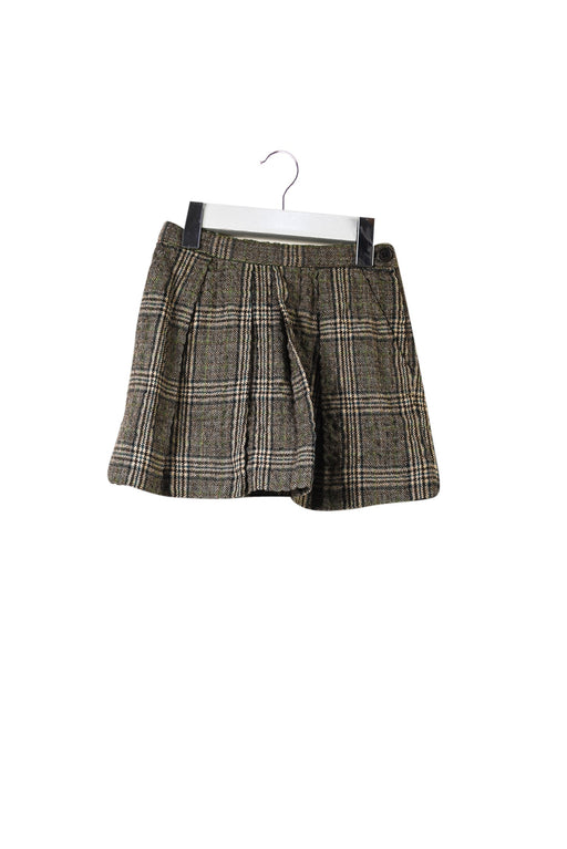 A Brown Short Skirts from Bonpoint in size 4T for girl. (Front View)