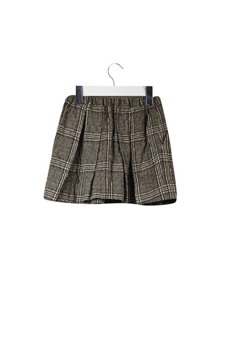 A Brown Short Skirts from Bonpoint in size 4T for girl. (Back View)