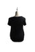 A Black Short Sleeve T Shirts from Mayarya in size S for maternity. (Back View)