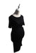 A Black Short Sleeve Dresses from Isabella Oliver in size XS for maternity. (Front View)