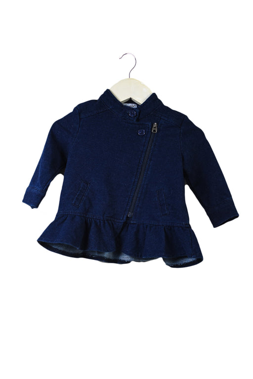 A Navy Lightweight Jackets from Splendid in size 3-6M for girl. (Front View)