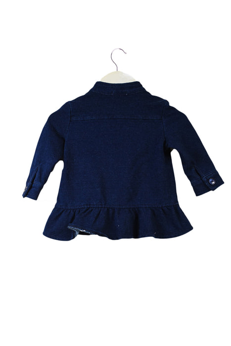 A Navy Lightweight Jackets from Splendid in size 3-6M for girl. (Back View)
