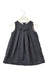 A Grey Sleeveless Dresses from Jacadi in size 6-12M for girl. (Front View)