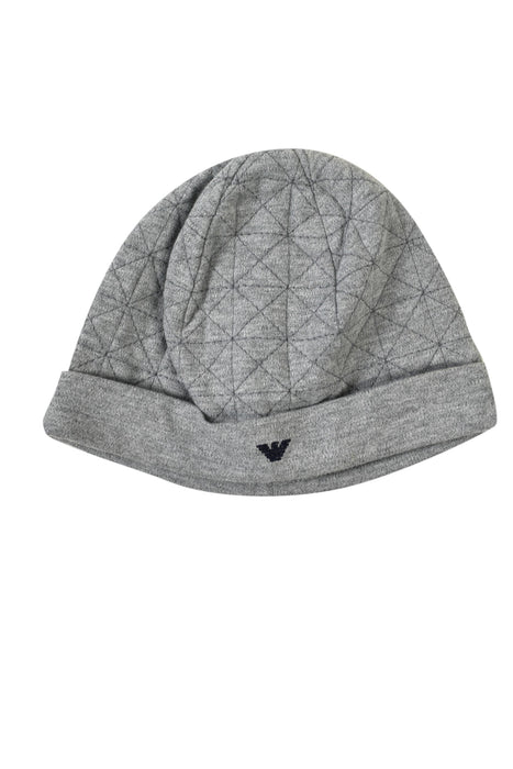 A Grey Hats Beanies & Caps from Armani in size 6-12M for boy. (Front View)
