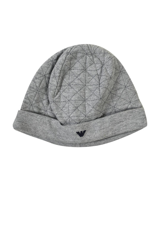 A Grey Hats Beanies & Caps from Armani in size 6-12M for boy. (Front View)