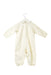A Ivory Long Sleeve Jumpsuits from Chickeeduck in size 6-12M for girl. (Back View)