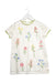 A White Short Sleeve Dresses from Gingersnaps in size 2T for girl. (Front View)