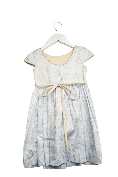 A Blue Short Sleeve Dresses from Periwinkle in size 2T for girl. (Back View)