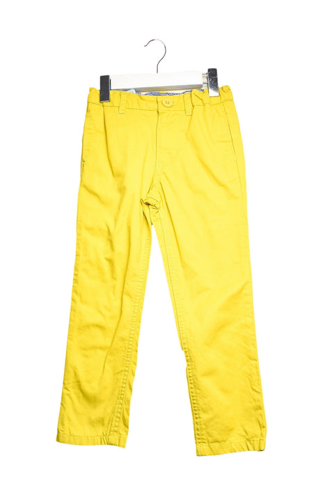 A Yellow Casual Pants from Gingersnaps in size 2T for boy. (Front View)