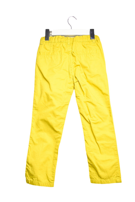 A Yellow Casual Pants from Gingersnaps in size 2T for boy. (Back View)
