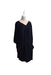 A Navy Long Sleeve Dresses from Gebe in size XL for maternity. (Front View)