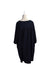 A Navy Long Sleeve Dresses from Gebe in size XL for maternity. (Back View)