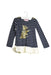 A Navy Long Sleeve Tops from Juicy Couture in size 18-24M for girl. (Front View)
