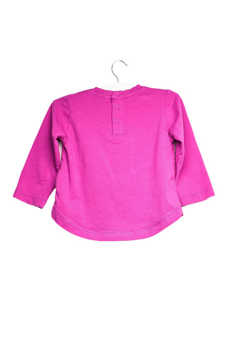 A Purple Long Sleeve Tops from Ferrari in size 3-6M for girl. (Back View)