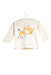 A White Long Sleeve Tops from Chicco in size 3-6M for girl. (Front View)