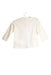 A White Long Sleeve Tops from Chicco in size 3-6M for girl. (Back View)