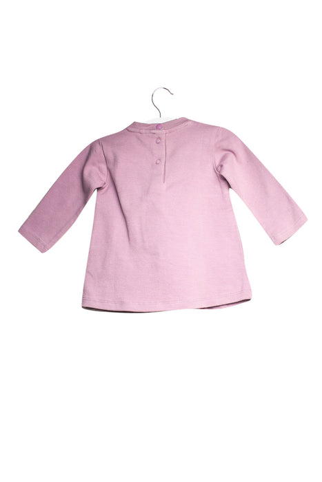 A Purple Sweater Dresses from Chicco in size 3-6M for girl. (Back View)
