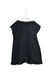A Black Short Sleeve Dresses from Comme Ca Ism in size 5T for girl. (Front View)