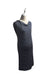 A Navy Sleeveless Dresses from Mayarya in size L for maternity. (Front View)