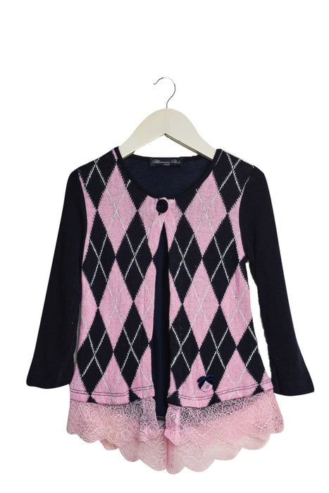 A Pink Cardigans from Blumarine in size 18-24M for girl. (Front View)