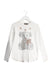 A White Long Sleeve Tops from Microbe by Miss Grant in size 6T for girl. (Front View)