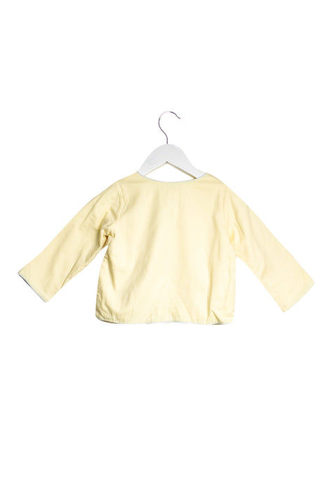 A Yellow Long Sleeve Tops from Ralph Lauren in size 6-12M for girl. (Back View)