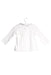 A White Long Sleeve Tops from DPAM in size 6-12M for girl. (Back View)