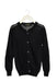 A Black Cardigans from FITH in size 5T for girl. (Front View)