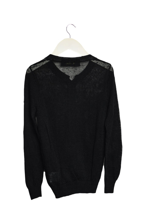 A Black Cardigans from FITH in size 5T for girl. (Back View)