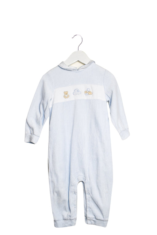 A Blue Long Sleeve Jumpsuits from Nicholas & Bears in size 12-18M for boy. (Front View)