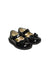 A Black Flats from Gusella in size 12-18M for girl. (Front View)