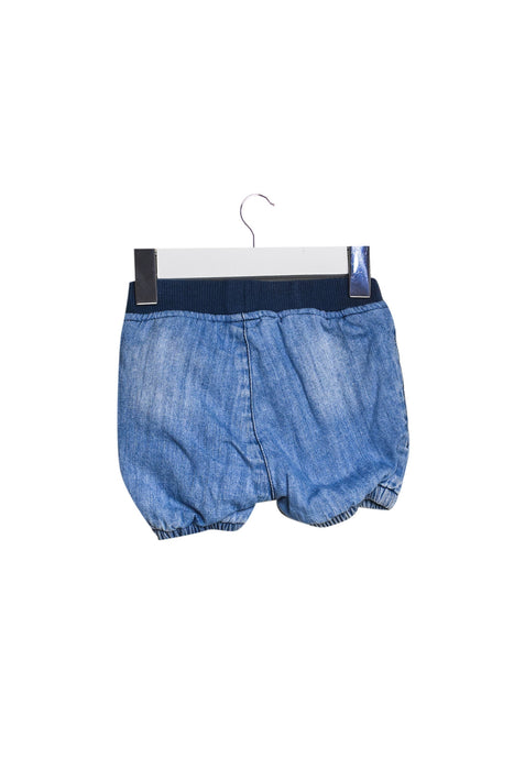 A Blue Shorts from Seed in size 3-6M for neutral. (Back View)