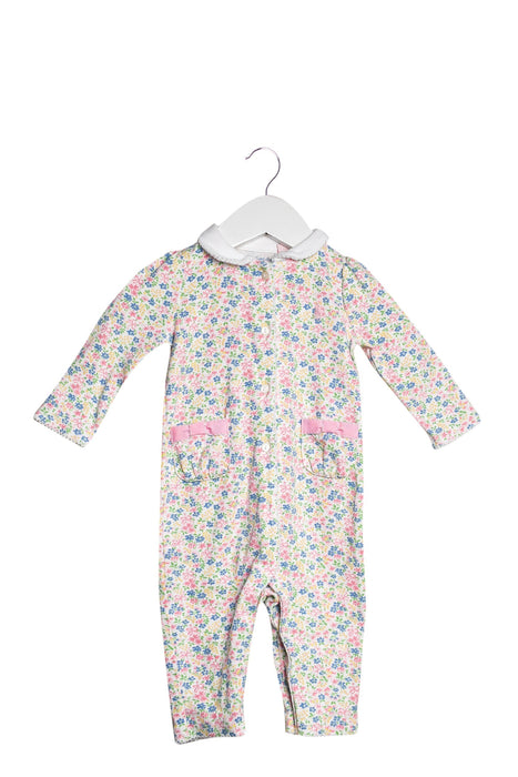 A Black Long Sleeve Jumpsuits from Ralph Lauren in size 3-6M for girl. (Front View)