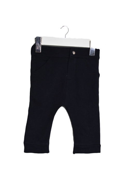A Navy Sweatpants from Jacadi in size 3-6M for boy. (Front View)