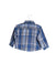 A Blue Shirts from The Little White Company in size 3-6M for boy. (Back View)
